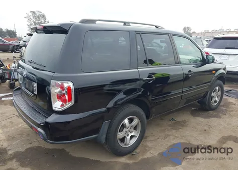 2006 Honda Pilot Ex-L из США, поврежденный, VIN 5FNYF28536B049443